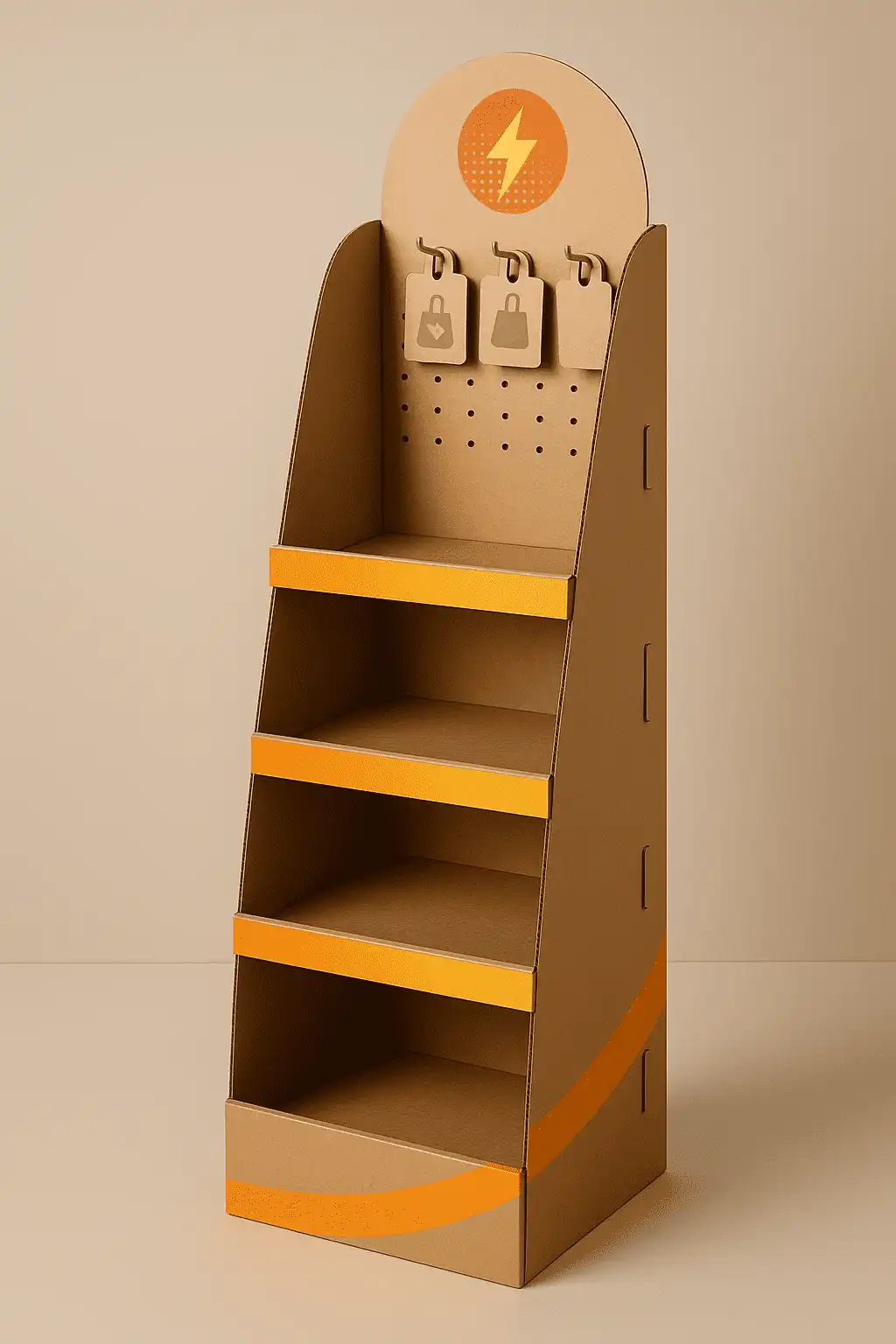 Floor display stands