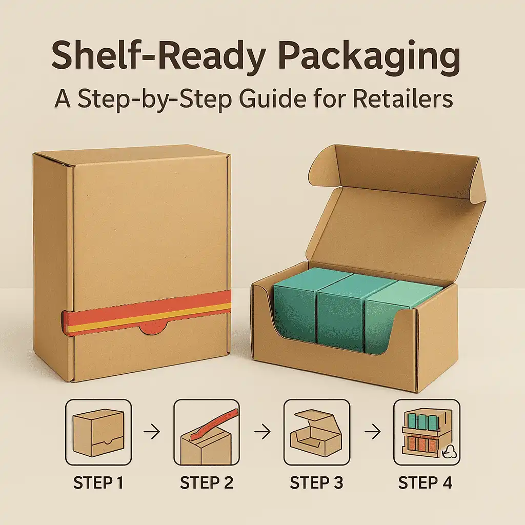 Shelf-ready packaging (SRP)