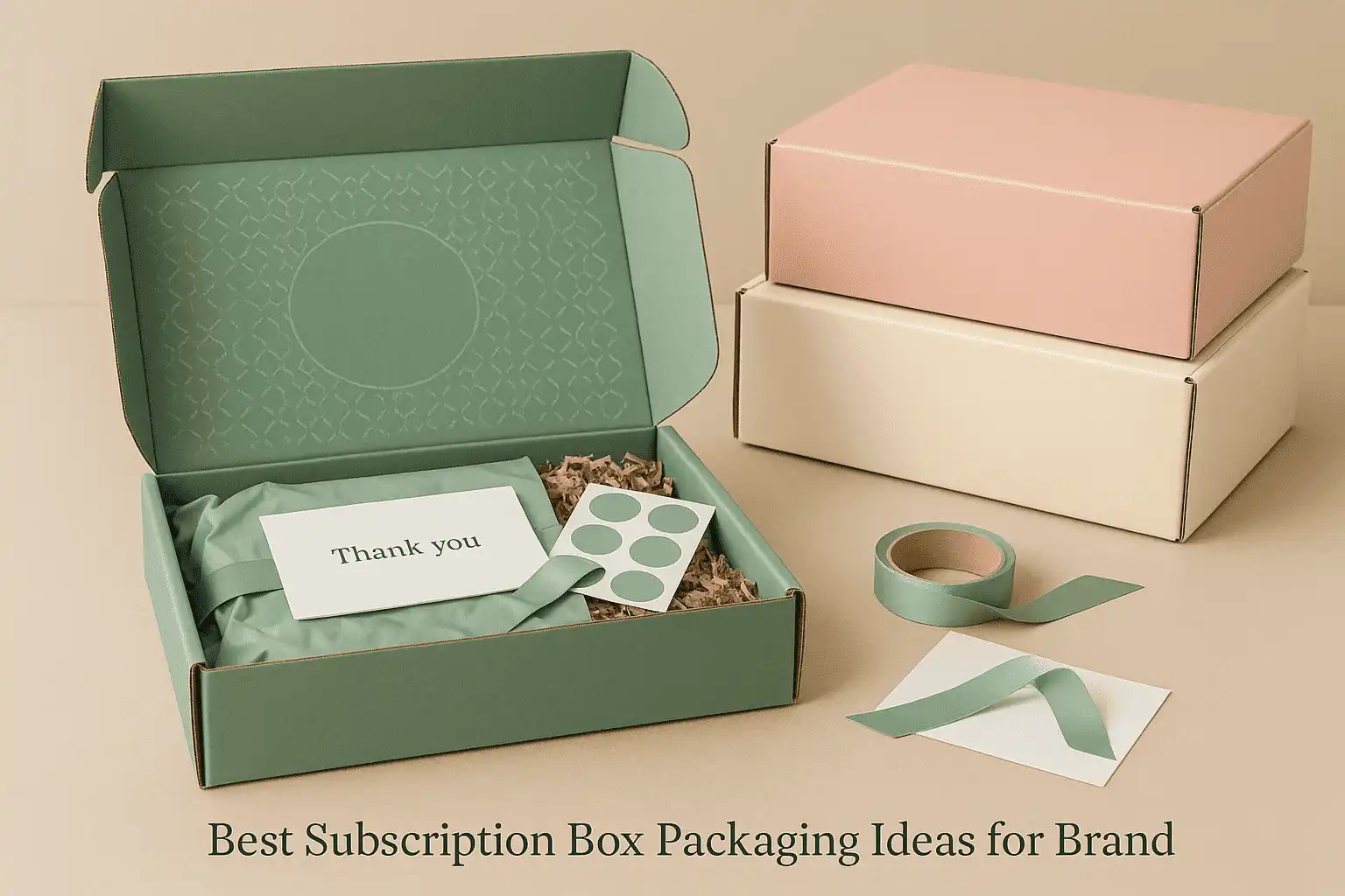 Subscription box packaging