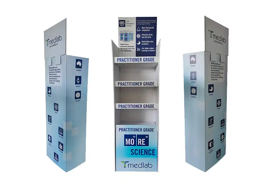 PDQ counter displays