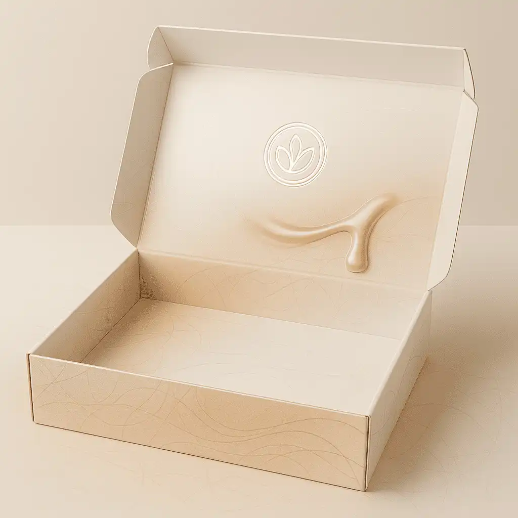 Color mailer boxes