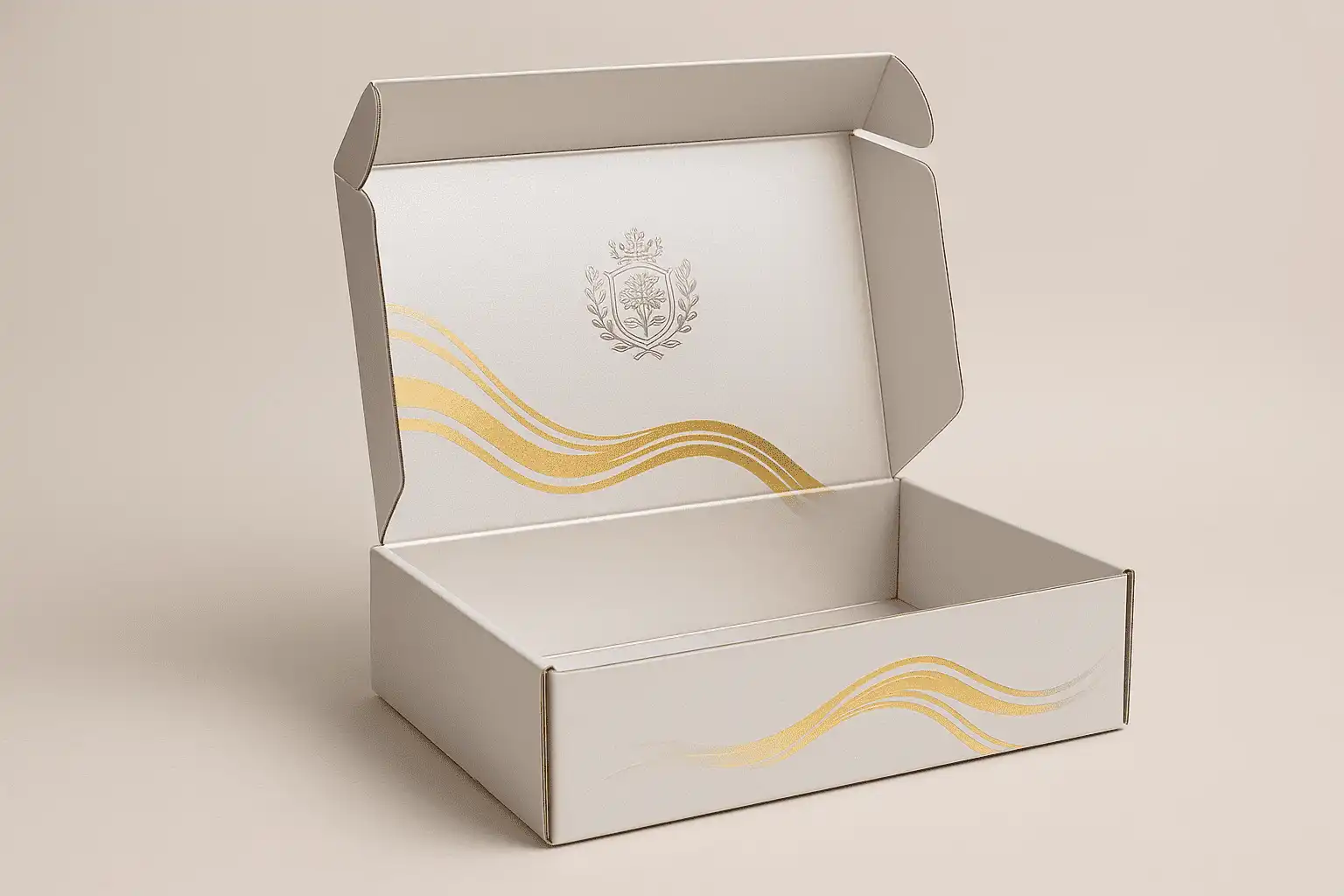 Color mailer boxes