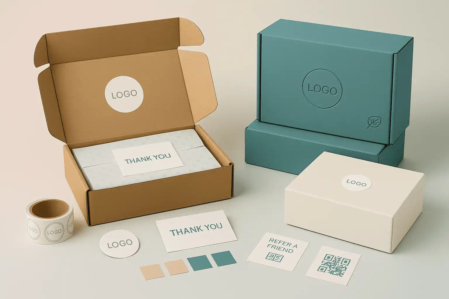 Subscription box packaging