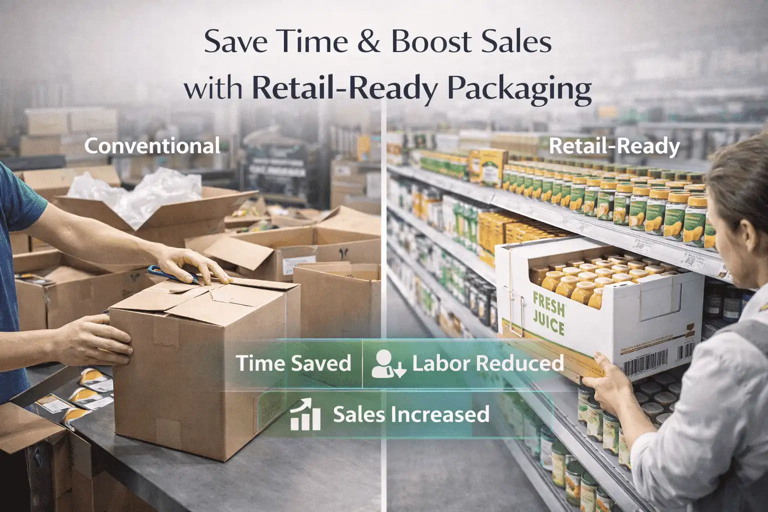 Retail Ready Retail-Ready Packaging: Benefits for Supermarket Buyers - Fetching Printing