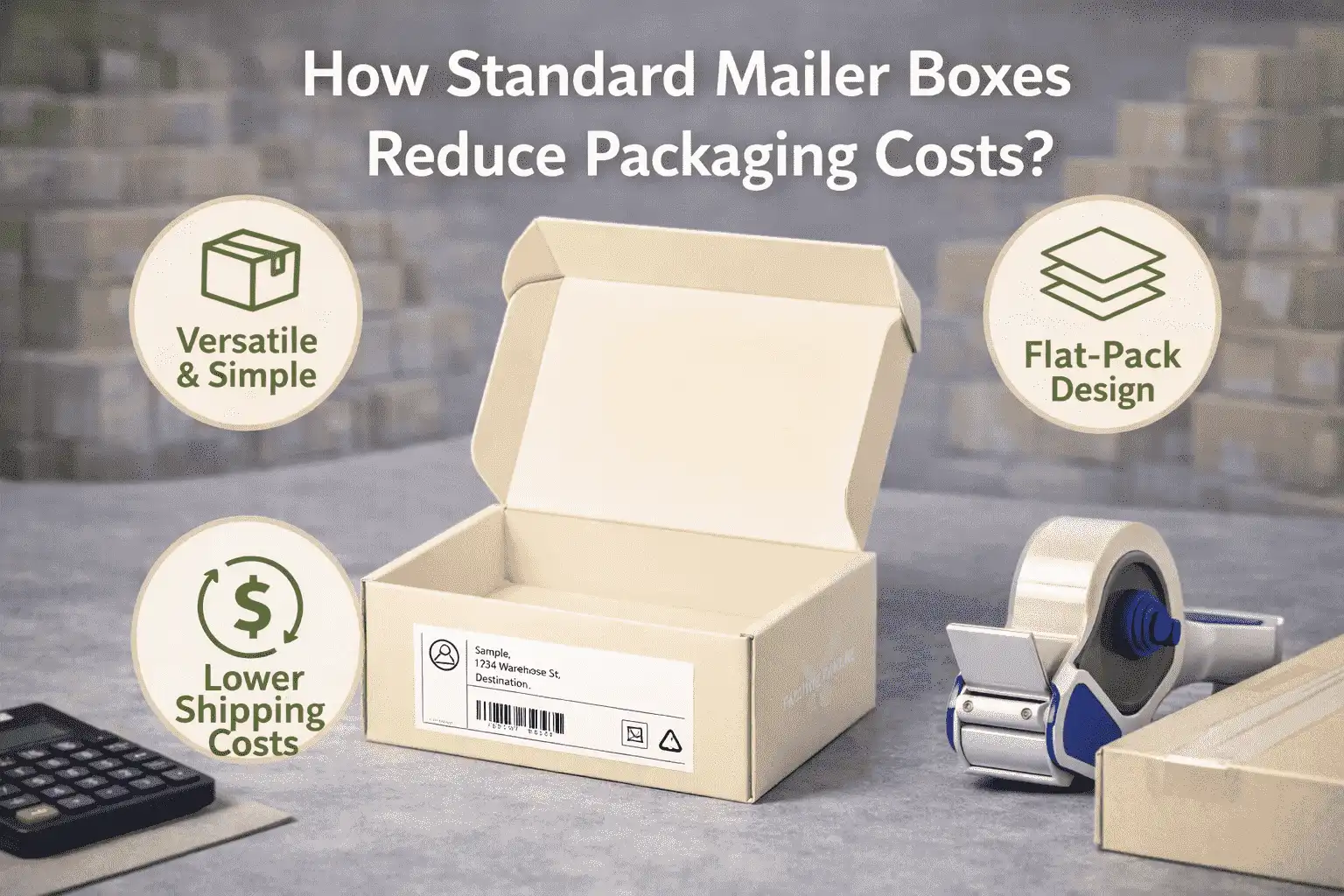 Standard mailer boxes Standard mailer boxes