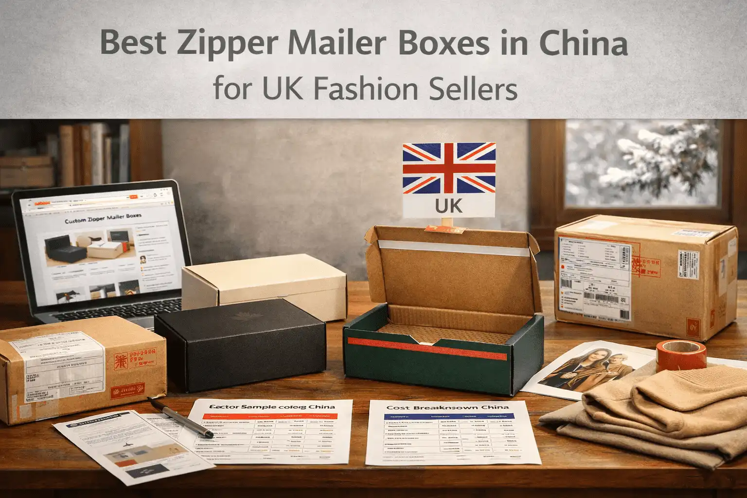 zipper mailer box