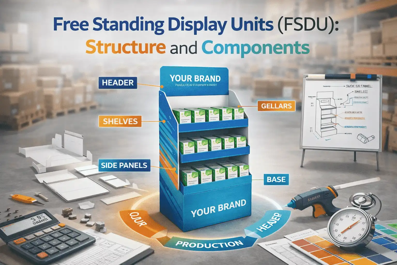 Display Unit Normal Free Standing Display Units (FSDU): Structure and Components - Fetching ...