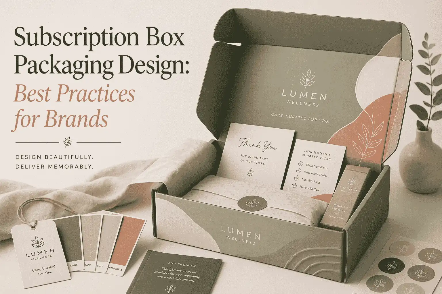 Subscription box packaging