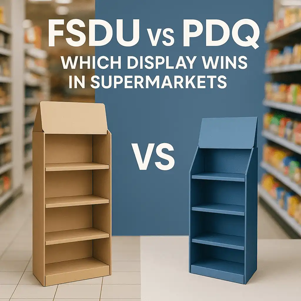 FSDU vs. PDQ: Melyik kijelző nyer a szupermarketekben?