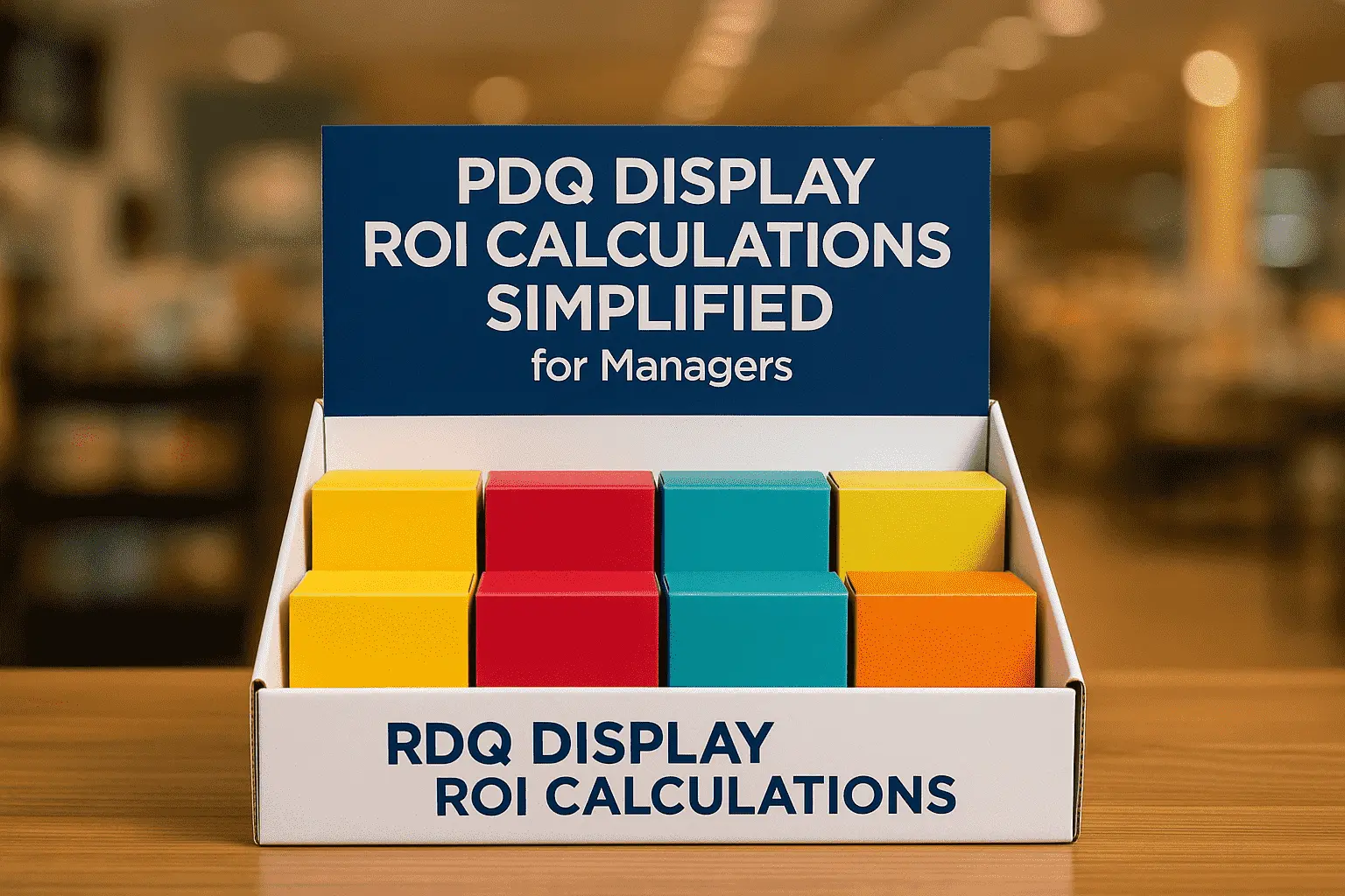 PDQ Display ROI Calculations Simplified for Managers