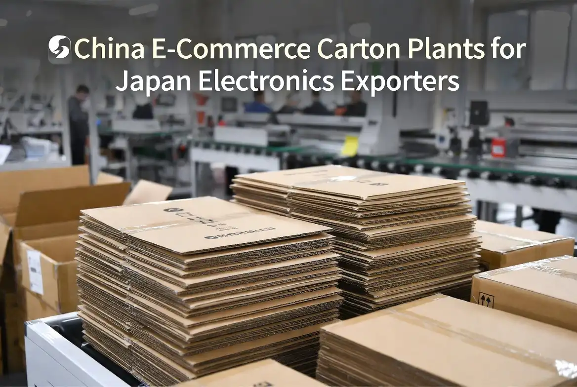 China E-Commerce Carton Plants for Japan Electronics Exporters