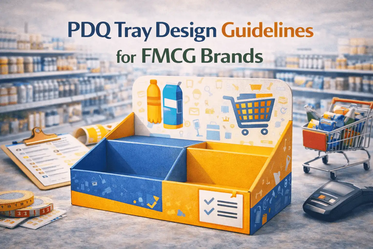 Pdq Layout Machine PDQ Tray Design Guidelines for FMCG Brands - Fetching Printing