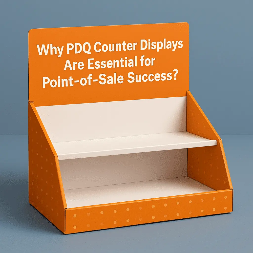 Why PDQ Counter Displays Are Essential for Point-of-Sale Success?